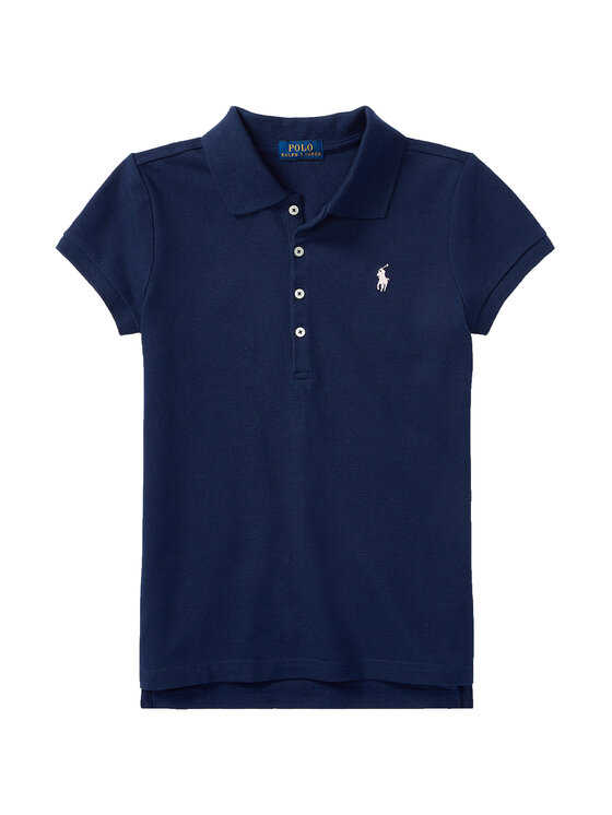 Polo Ralph Lauren Polo Ralph Lauren Тениска с яка и копчета 313573242 Тъмносин Regular Fit