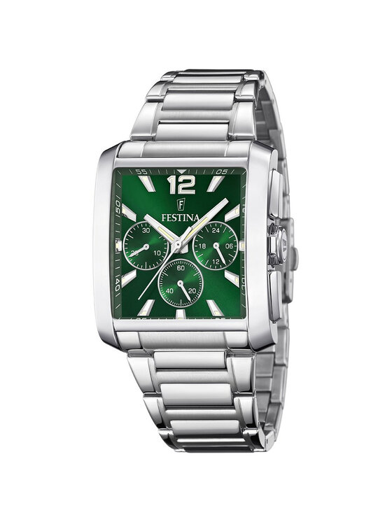 Festina Festina Zegarek F20635-3 Srebrny