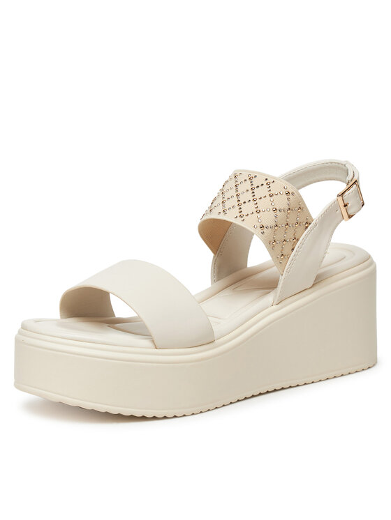 Clara Barson Clara Barson Sandalen 3T8482-26 Écru