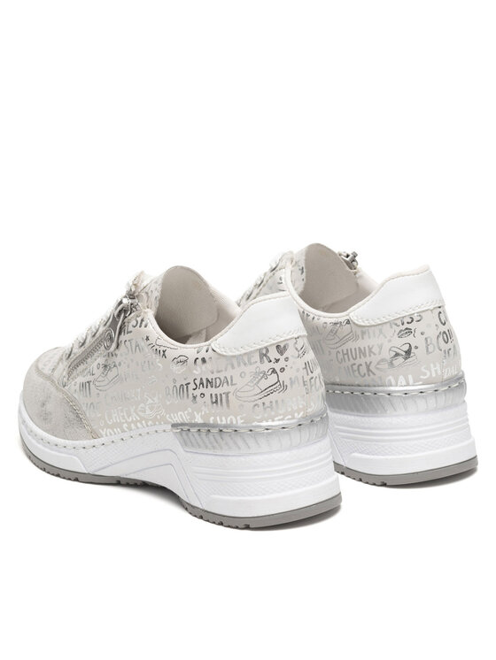 Rieker Rieker Scarpe basse N4316-90 Argento