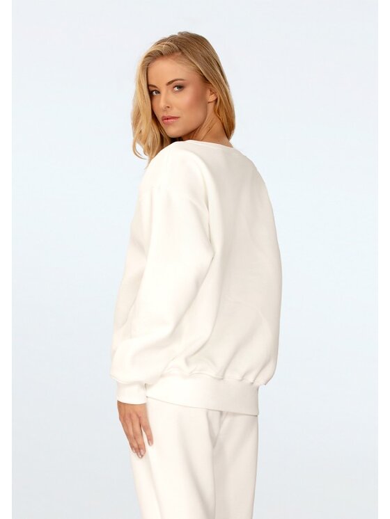 DKaren Sport DKaren Sport Bluza Rehema Écru Relaxed Fit
