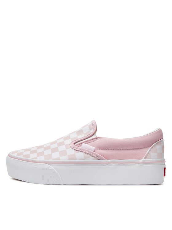 Vans Vans Πάνινα παπούτσια Ua Classic Slip-On Platform VN00018EV1C1 Ροζ