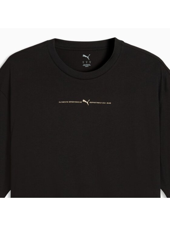 Puma Puma T-Shirt 694362 Czarny Regular Fit