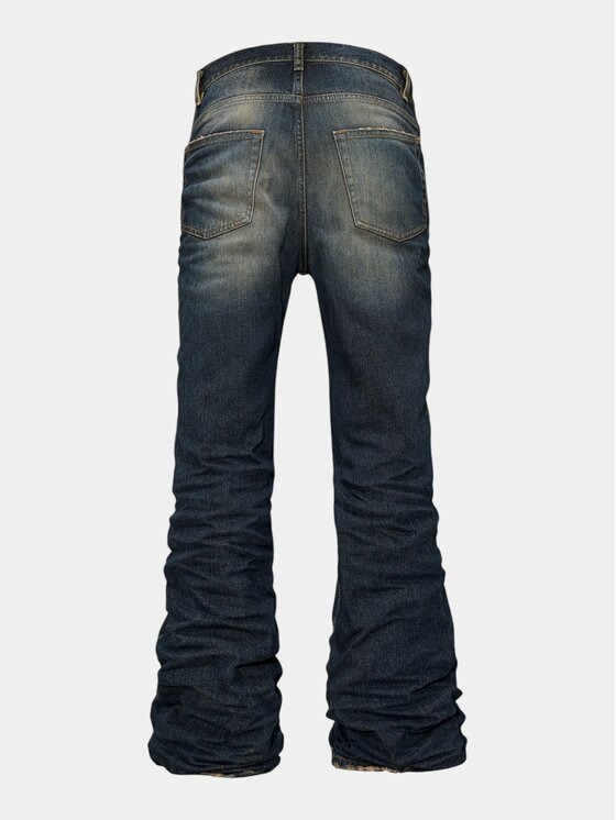 MADE BY SOCIETY MADE BY SOCIETY Spodnie materiałowe Jeans NOMADIC - P27231 Niebieski Basic Fit