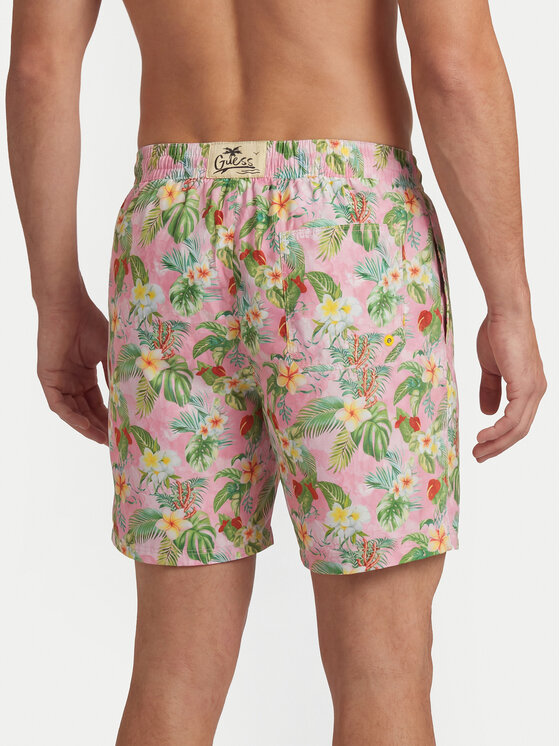 Guess Guess Badeshorts F6GT21 WG282 Rosa Regular Fit