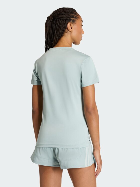 adidas adidas Koszulka techniczna 158819 Zielony Slim Fit