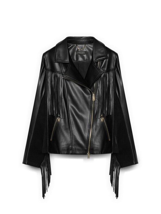 Fiorella Rubino Fiorella Rubino Giacca di transizione R321T001293N033 Nero Boxy Fit