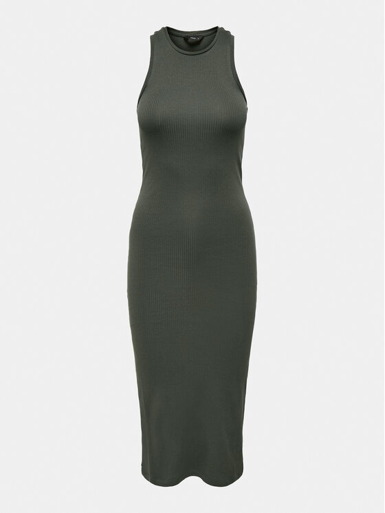 ONLY ONLY Vsakodnevna obleka Belfast 15270619 Zelena Slim Fit