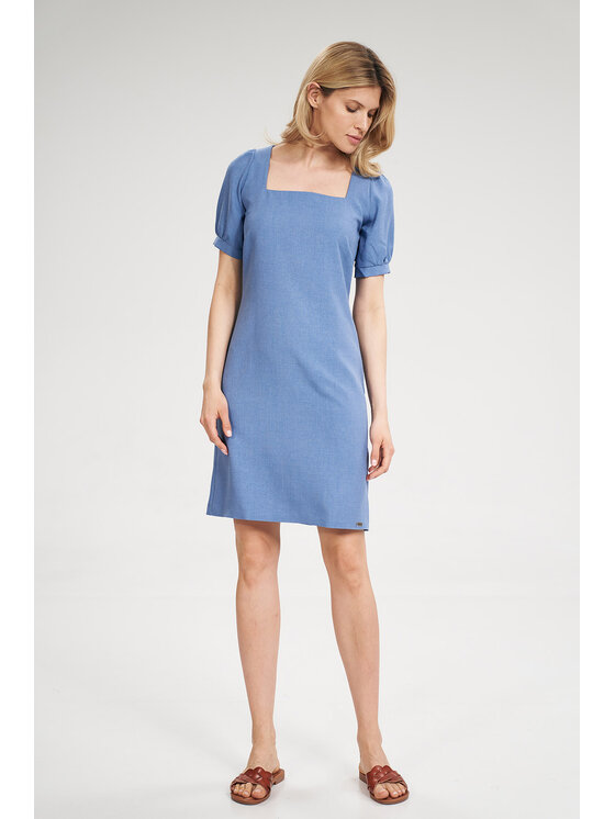 FIGLFIGL Vestito M704 Blu Regular Fit