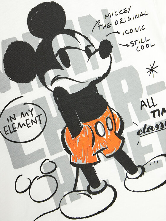 Original Marines Original Marines T-särk DEPV2157B Valge Regular Fit