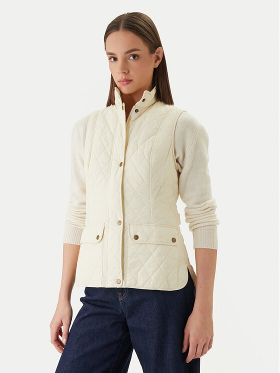Barbour Barbour Športová vesta Otteburn GI0003CR31 Écru Regular Fit