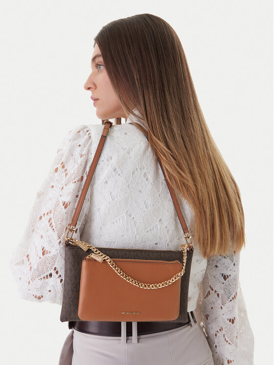 MICHAEL Michael Kors MICHAEL Michael Kors Kabelka 32F5GJ6C8B Hnědá
