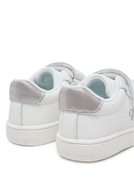 Calvin Klein Jeans Calvin Klein Jeans Laisvalaikio batai Low Cut VelCro V1A9-82007-1355X Balta