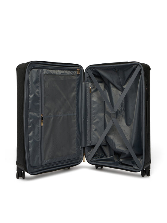 Guess Guess Valiză mare Wilder Travel TWDP74 52988 Negru