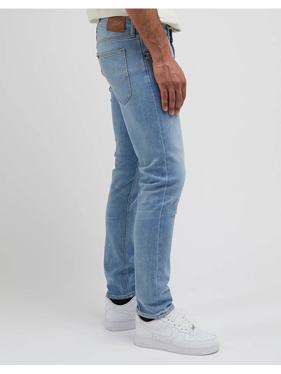 Lee Lee Jeansy LUKE Niebieski Slim Fit