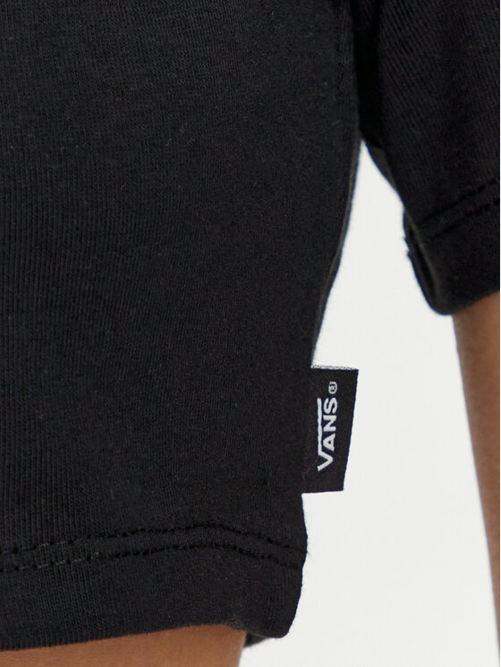 Vans Vans Tričko Flying V Crew Crop Ii VN000GFF Čierna Regular Fit