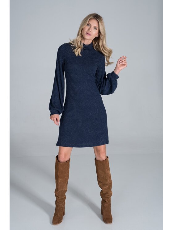 FIGL FIGL Φόρεμα M831 Σκούρο μπλε Regular Fit