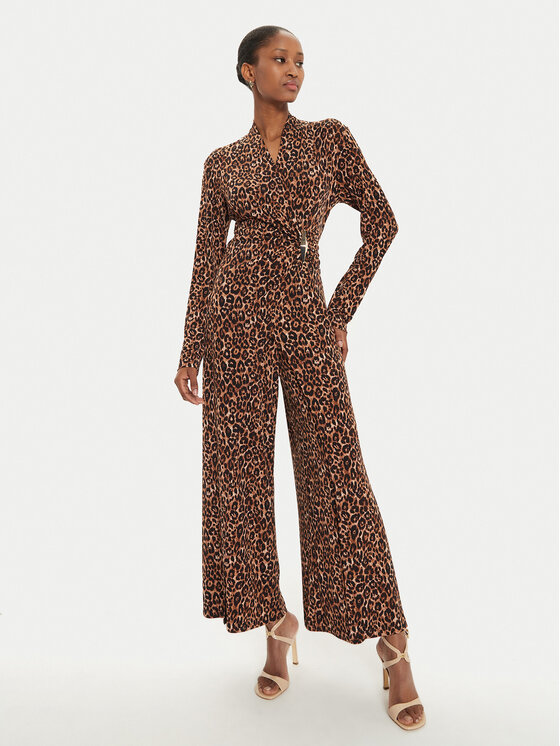 Joseph Ribkoff Joseph Ribkoff Kombinezon 244255 Rjava Regular Fit