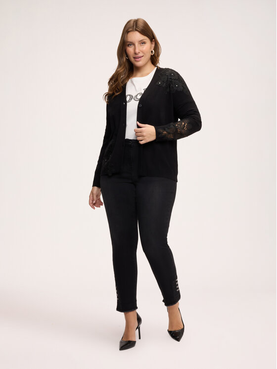 Fiorella Rubino Fiorella Rubino Maglione M351L008634N033 Nero Regular Fit
