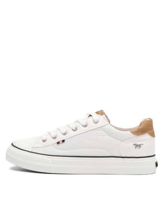 Mustang Mustang Sneakers aus Stoff 1272-307-1 Weiß