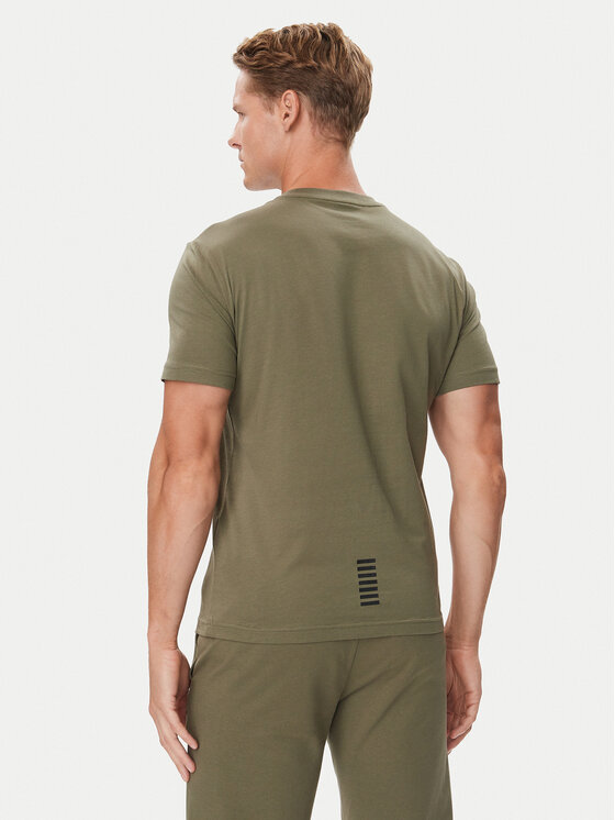 EA7 Emporio Armani EA7 Emporio Armani Marškinėliai 8NPT25 PJVPZ U7014 Chaki Regular Fit