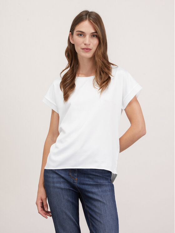 Motivi Motivi T-shirt G063W103081N011 Bianco Regular Fit