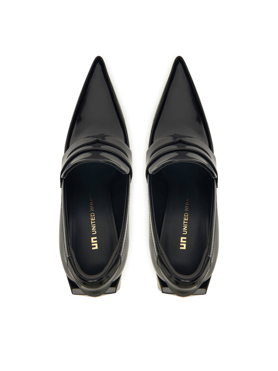 United Nude United Nude Półbuty Gem Loafer Hi 1095501119 Czarny