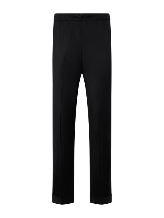 PHILIPP PLEIN PHILIPP PLEIN Spodnie materiałowe 31033 Czarny Regular Fit