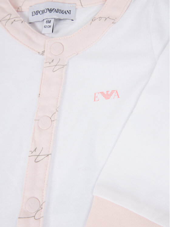 Emporio Armani Emporio Armani Комплект гащеризони за сън 8NHV07 4JFXZ 0345 Розов Regular Fit