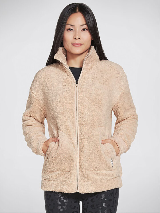 Skechers Giacca anorak Downtime Jacket W3JA239 Marrone Regular Fit, taglia : XS