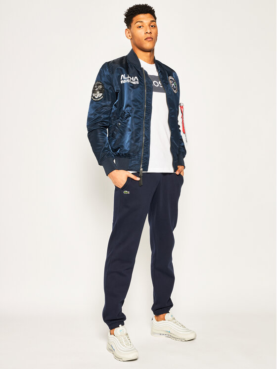 Lacoste Pantaloni da tuta XH7611 Blu scuro Regular Fit • Modivo.it