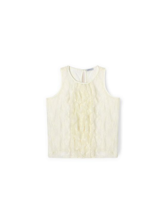 Motivi Motivi Top D771Q000500N021 Bianco Regular Fit