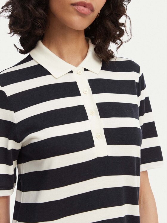 Gant Gant Sukienka codzienna 4201428 Granatowy Regular Fit