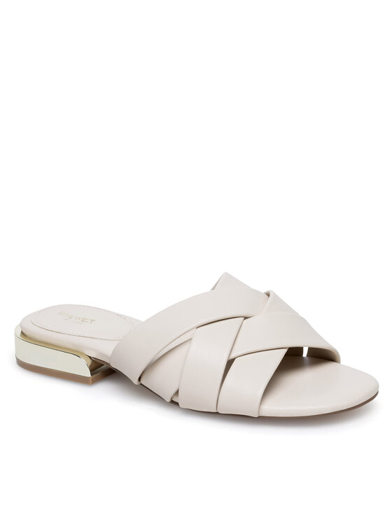 Nine West Nine West Klapki JF2220-1 Beżowy