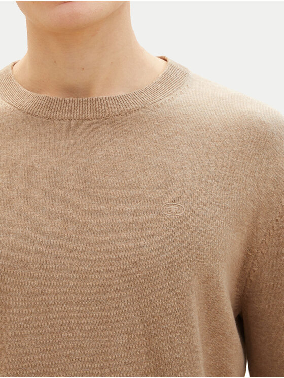Tom Tailor Tom Tailor Pullover 1038426 Beige Regular Fit