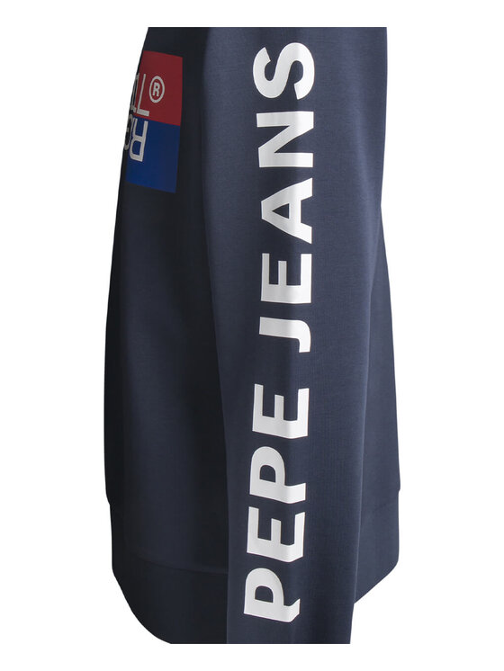 Pepe Jeans Pepe Jeans Bluza Red Bull Racing Color Block 2024 Niebieski Regular Fit