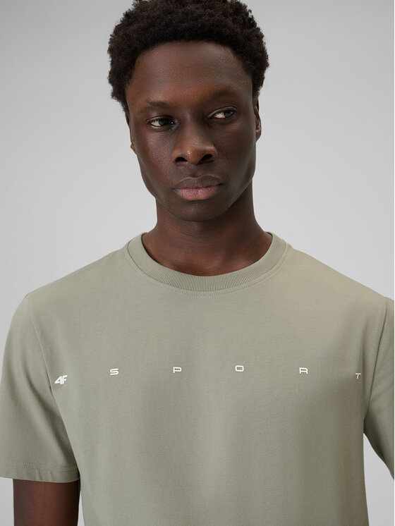 4F 4F T-Shirt CITY Khaki Regular Fit