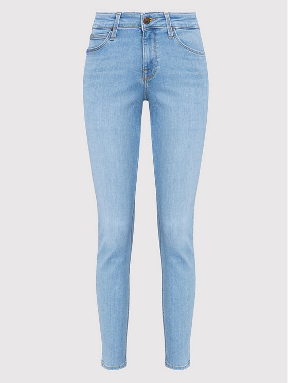 Lee Lee Jeansy Scarlett L526QDUG 112145241 Niebieski Skinny Fit