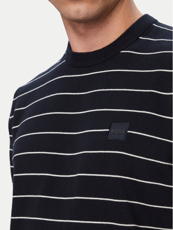 BOSS BOSS Džemper Kanacho 50561004 Tamnoplava Regular Fit