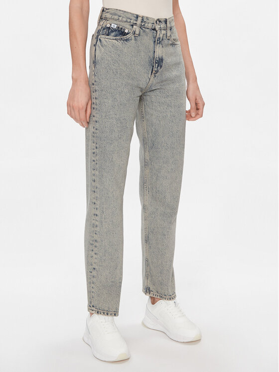 Calvin Klein Jeans Calvin Klein Jeans Джинси High Rise Straight J20J222455 Cиній Straight Fit