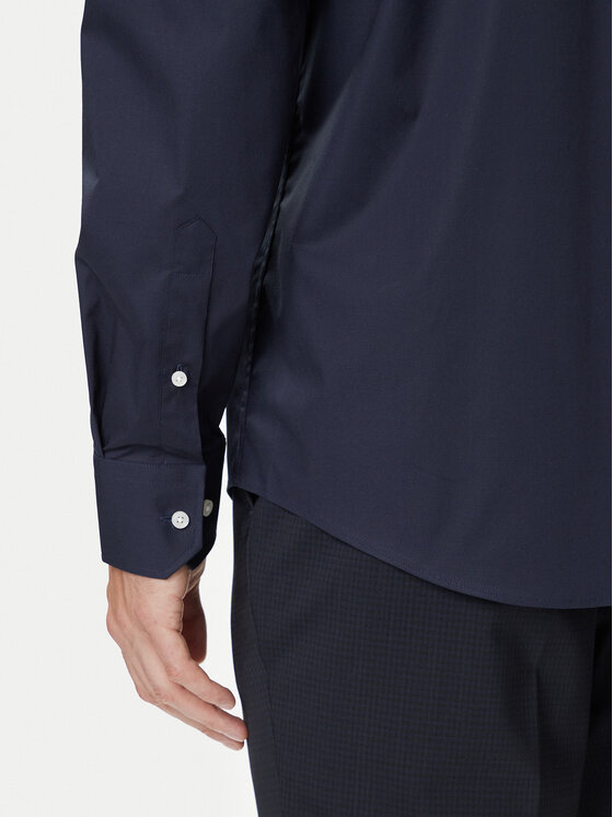 BOSS BOSS Риза H-Joe 50549923 Тъмносин Regular Fit
