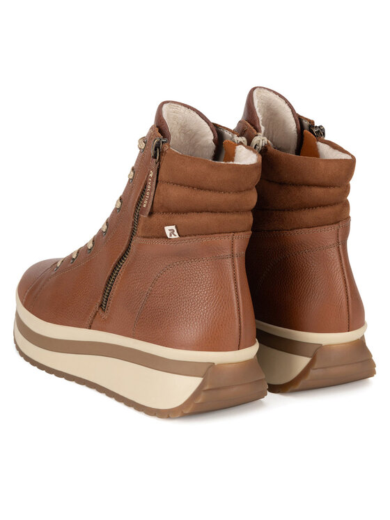 Rieker Revolution Lifestyle Rieker Revolution Lifestyle Kotníková obuv W0962-24 Hnědá