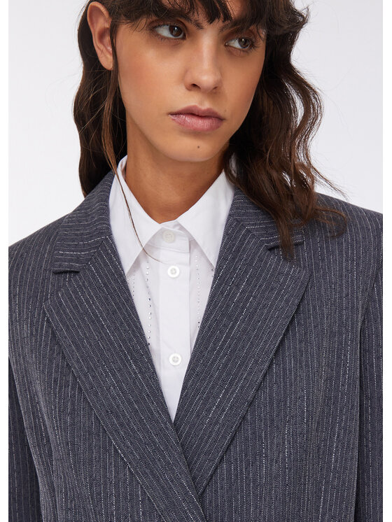 Liu Jo Liu Jo Giacca da abito CF5252T054AC3781 Celeste Regular Fit