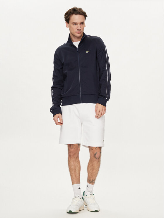 Lacoste Lacoste Pulóver SH1457 Sötétkék Regular Fit
