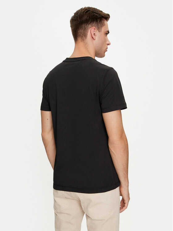 Tommy Hilfiger Tommy Hilfiger T-shirt Arch MW0MW35466 Nero Slim Fit