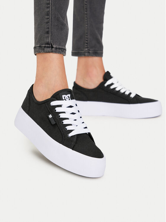 DC DC Tenisky Manual Platform ADJS300280 Čierna