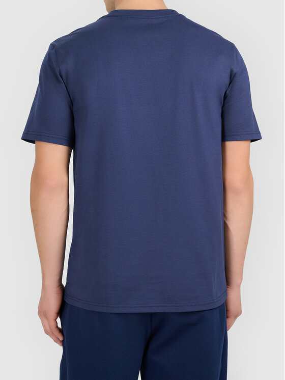 4F 4F T-Shirt 4FWMM00TTSHM3341-31S Granatowy Active Fit