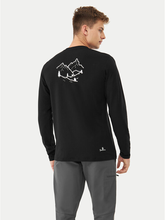 Viking Viking Longsleeve 500/25/9322 Чорний Regular Fit