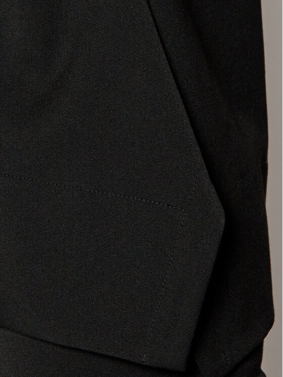 Victoria Victoria Beckham Victoria Victoria Beckham Blūze Lightweight Strech 2121WTP002312A Melns Regular Fit