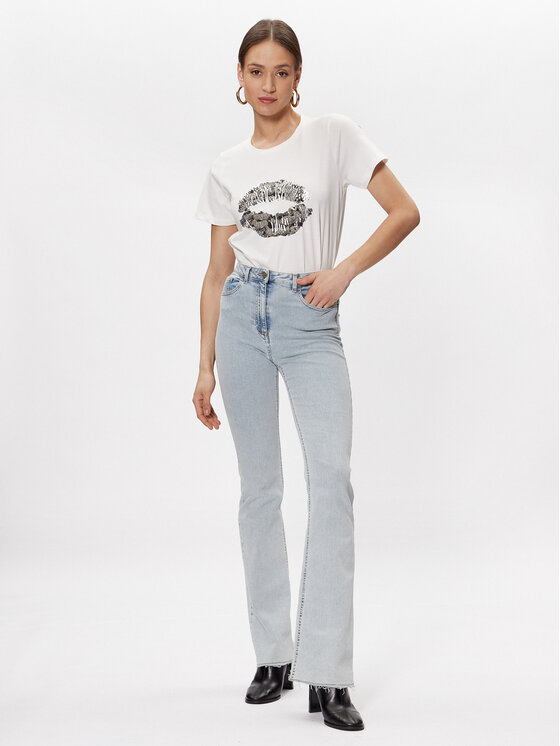 Culture Culture Тишърт Gith 50109292 Бял Relaxed Fit